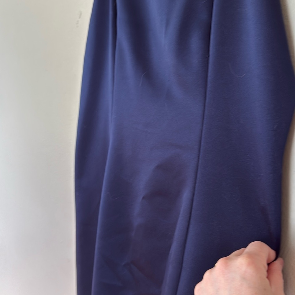 Alex Evenings vintage spaghetti strap Navy Dress set 6/8 - Picture 5 of 14